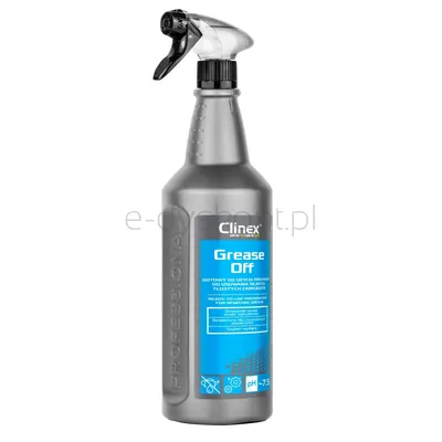 Clinex Preparat Grease Off, do usuwania tłustych zabrudzeń, 1l