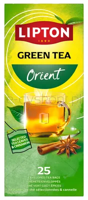 Lipton Herbata Feel Good Selection, Balance, zielona, orientalna, 25 kopert