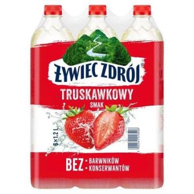 Żywiec Zdrój Truskawkowy Smak Z Sokiem 1,2 L SK