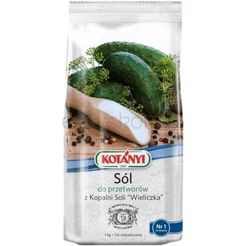 Kotanyi Sól niejodowana do przetworów z 