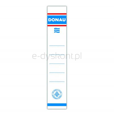 Donau Etykiety Wsuwane Do Segregatora 28X153Mm, Dwustronne, 20Szt. 