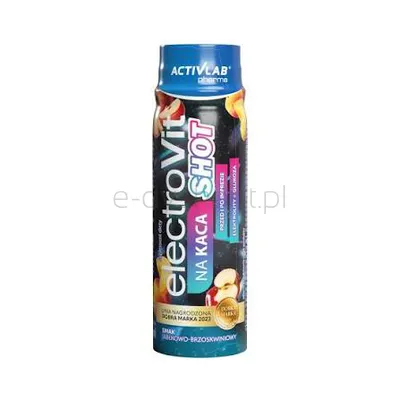 Activlab Electrovit Na Kaca Shot - Jabłko - Brzoskwinia (Buteleczka 80 Ml) Suplement Diety
