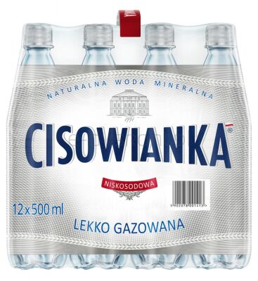 Cisowianka Woda Mineralna lekko gazowana Pet 500 ML  SK