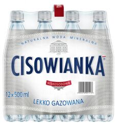 Cisowianka Woda Mineralna lekko gazowana Pet 500 ML  SK