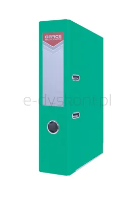 Office Products Segregator Officer Z Szyną, Pp, A4/75Mm, Turkusowy 