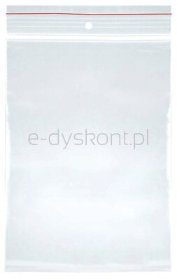 Torebka strunowa OFFICE PRODUCTS, LDPE, 100x200mm, 100szt., transparentna