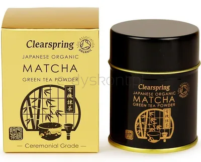 Matcha Japońska Ceremonial Grade  (Sproszkowana ) Bio 30G