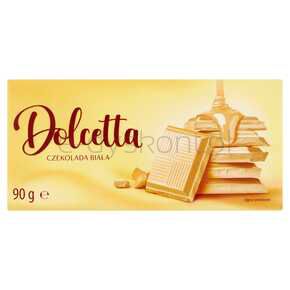 Czekolada Dolcetta Biała 90 G Mw Dobry Wybór