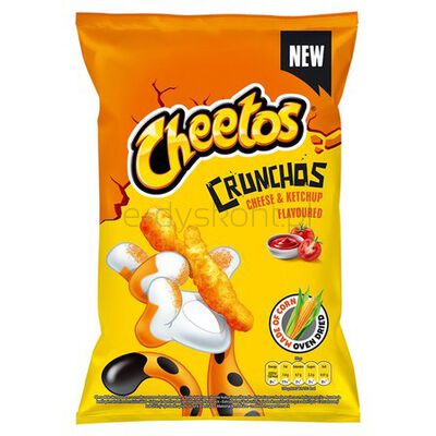 Cheetos Crunchos Cheese and Ketchup 80 g
