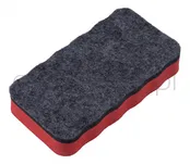 Office Products Gąbka Magnetyczna Do Tablic Suchościeralnych, 110X57X20Mm, Z Zawieszką, Czerwona - 4