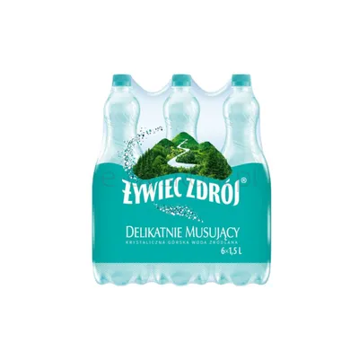 Żywiec Zdrój Delikatnie Musujący 1500 ml (w tym +0,50 zł/szt. zwrotnej kaucji)