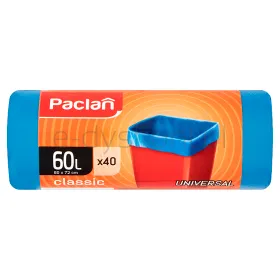 Paclan Classic Worki Na Śmieci 60L 40 Szt