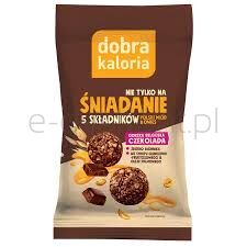 dobra kaloria Kulki płatki owsiane & czekolada 40 g