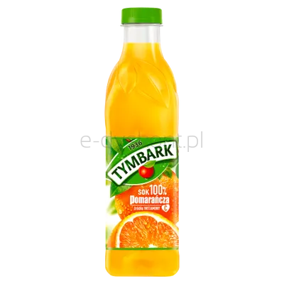 Tymbark Sok 100% Pomarańcza 1 L