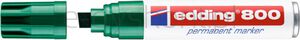 Edding Marker permanentny e-800 4-12 mm, zielony