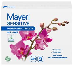 Mayeri Tabletki do zmywarki sensitive all-in-one 40szt