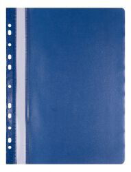 Office Products Skoroszyt, Pp, A4, Miękki, 100/170Mikr., Wpinany, Granatowy 