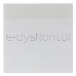Q-Connect Bloczek Samoprzylepny, Półprzezroczysty, 76X76Mm, 50K., Biały  - 2