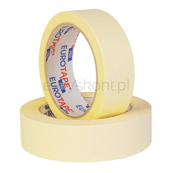 Euro-Tape Pro Taśma Malarska 30/50 Żółta 