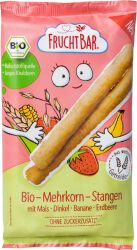 Fruchtbar Paluchy wielozbożowe, truskawkowo-bananowe po 8 miesiącu BIO 30 g