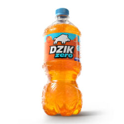 Dzik Zero Orange 850 ml - Napój Gazowany