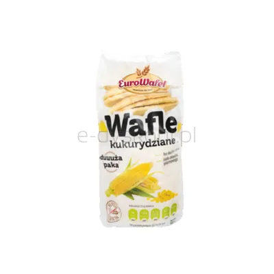 Eurowafel Wafle Kukurydziane 100g
