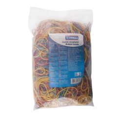 Donau Gumki Recepturki 1000G, Mix Kolorów 