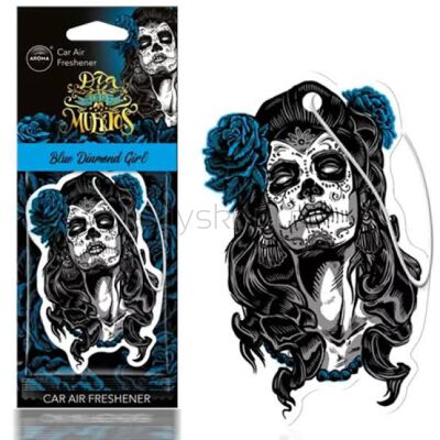 Aroma Car Zapach Samochodowy Muertos Blue Diamond Girl