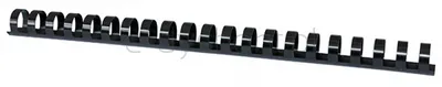 Office Products Grzbiety do bindowania A4, 16mm (145 kartek), 100 szt., czarne 