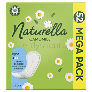 Naturella Wkładki Higieniczne Light Camomile 52 Szt.