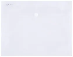 Donau Teczka kopertowa zatrzask, PP, C5, 180mikr., transparentna 