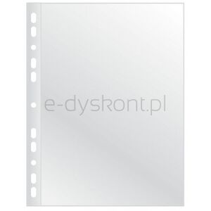 Q-Connect Koszulki na dokumenty PP, A4, krystal, 100mikr., 100szt.