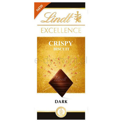 Lindt Czekolada Excellence Crispy Biscuit 100G