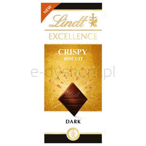 Lindt Czekolada Excellence Crispy Biscuit 100G