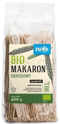 Makaron Orkiszowy Spaghetti 400 G Bio
