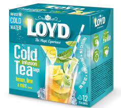 Loyd Ice Tea o smaku cytryny i limonki z miętą 2,5GX12