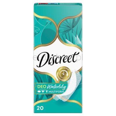 Discreet Wkładki Higieniczne Waterlily Miltiform 20 Szt.
