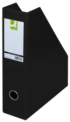 Q-Connect Pojemnik Na Dokumenty, Pvc, A4/76, Czarny
