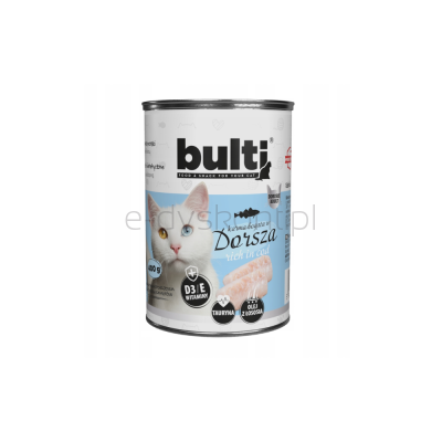 Bulti Puszka Mielonka Bogata W Dorsza 400G