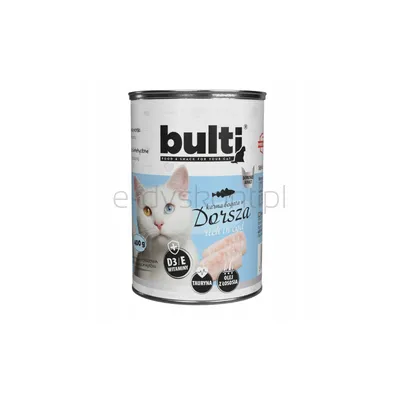 Bulti Puszka Mielonka Bogata W Dorsza 400G