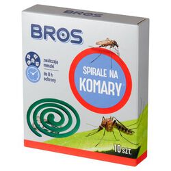 Bros spirale na komary 10szt
