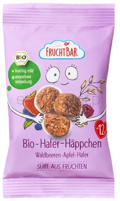 Prasowane Owoce Z Płatkami Owsianymi Po 12 Miesiącu Bio 40 G