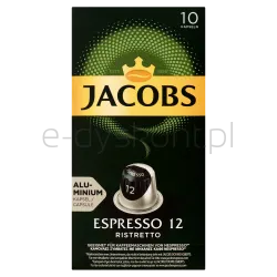 Jacobs Kawa Mielona Espresso Ristretto 12  10 Kapsułek 52 G