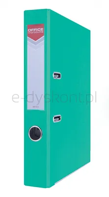 Office Products Segregator Officer Z Szyną, Pp, A4/55Mm, Turkusowy 