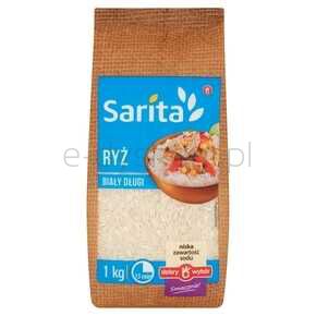 Ryż Sarita Biały Długi 1 Kg Mw Dobry Wybór Folia