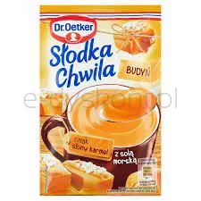 Dr.Oetker Słodka Chwila Budyń Słony Karmel Z Solą Morską 43 G