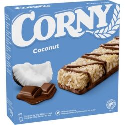 Corny Base multipack z mleczną czekoladą i kokosem 6x25g