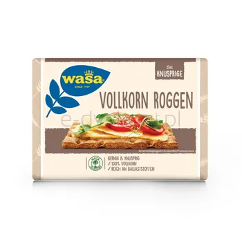 Wasa pieczywo chrupkie pełnoziarniste Vollkorn 260g