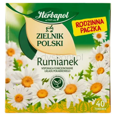 Herbapol Zielnik Polski Rumianek 40Torebek X 1,5G