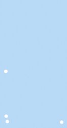 Donau Przekładki Karton 1/3 A4, 235X105Mm, 100Szt., Niebieskie 